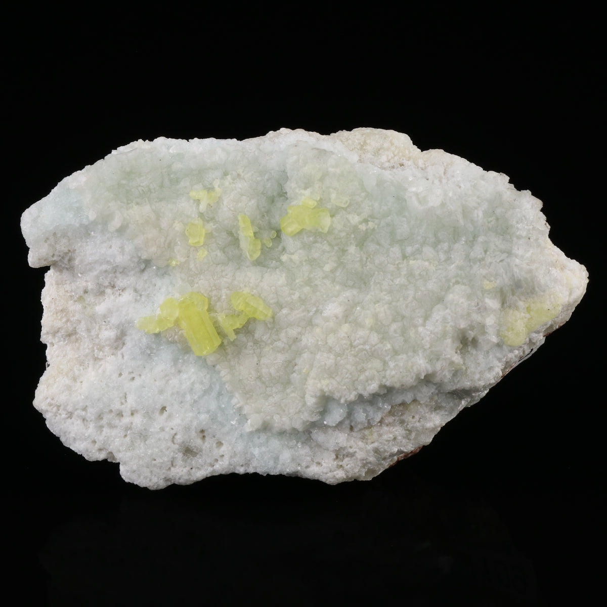 Ettringite on Brucite