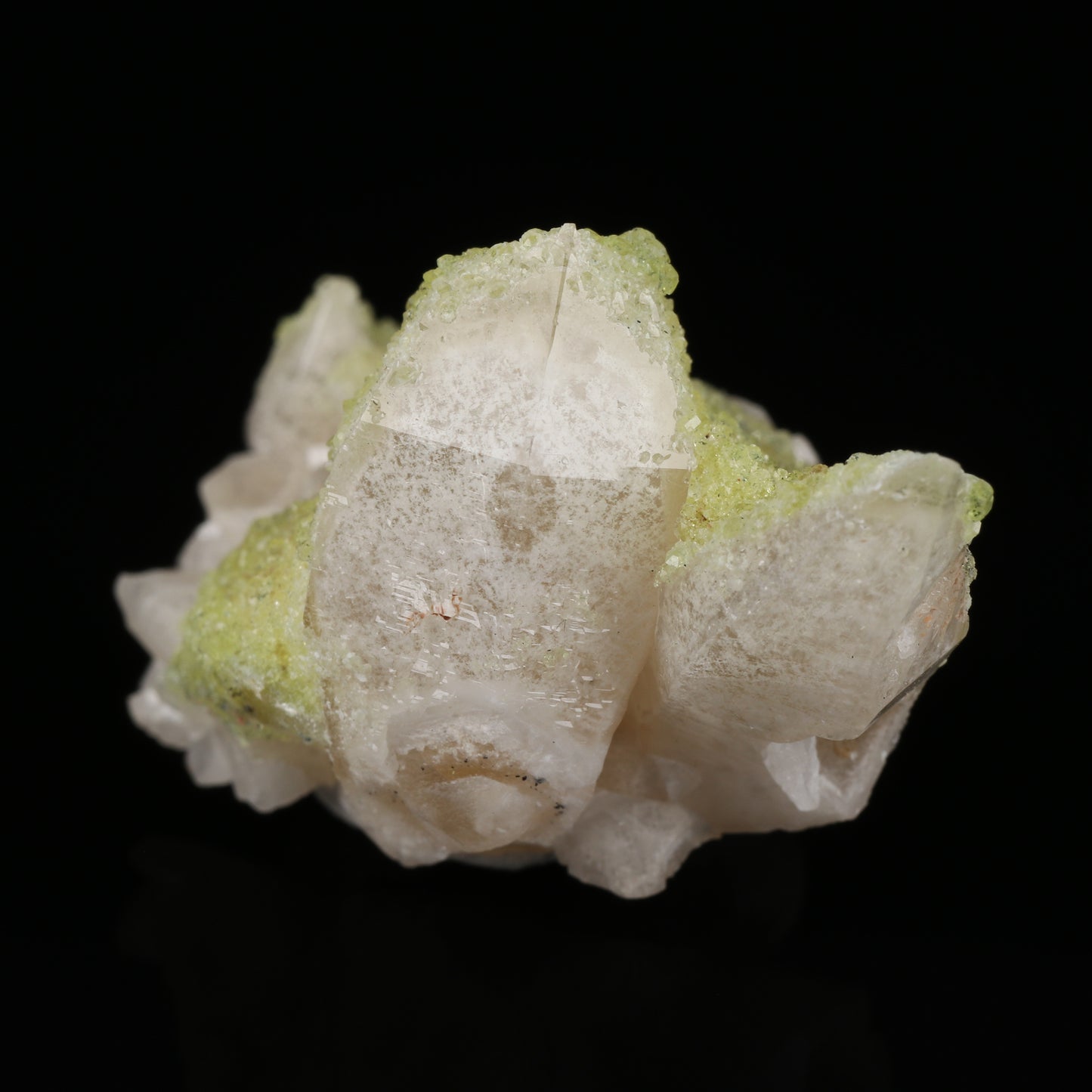 Ettringite on Calcite