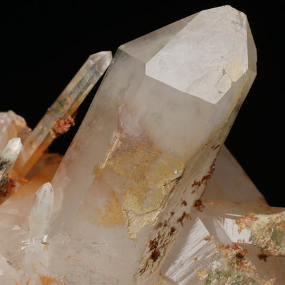 Ajoite, Hematite, Epidote incl Quartz Cluster Floater