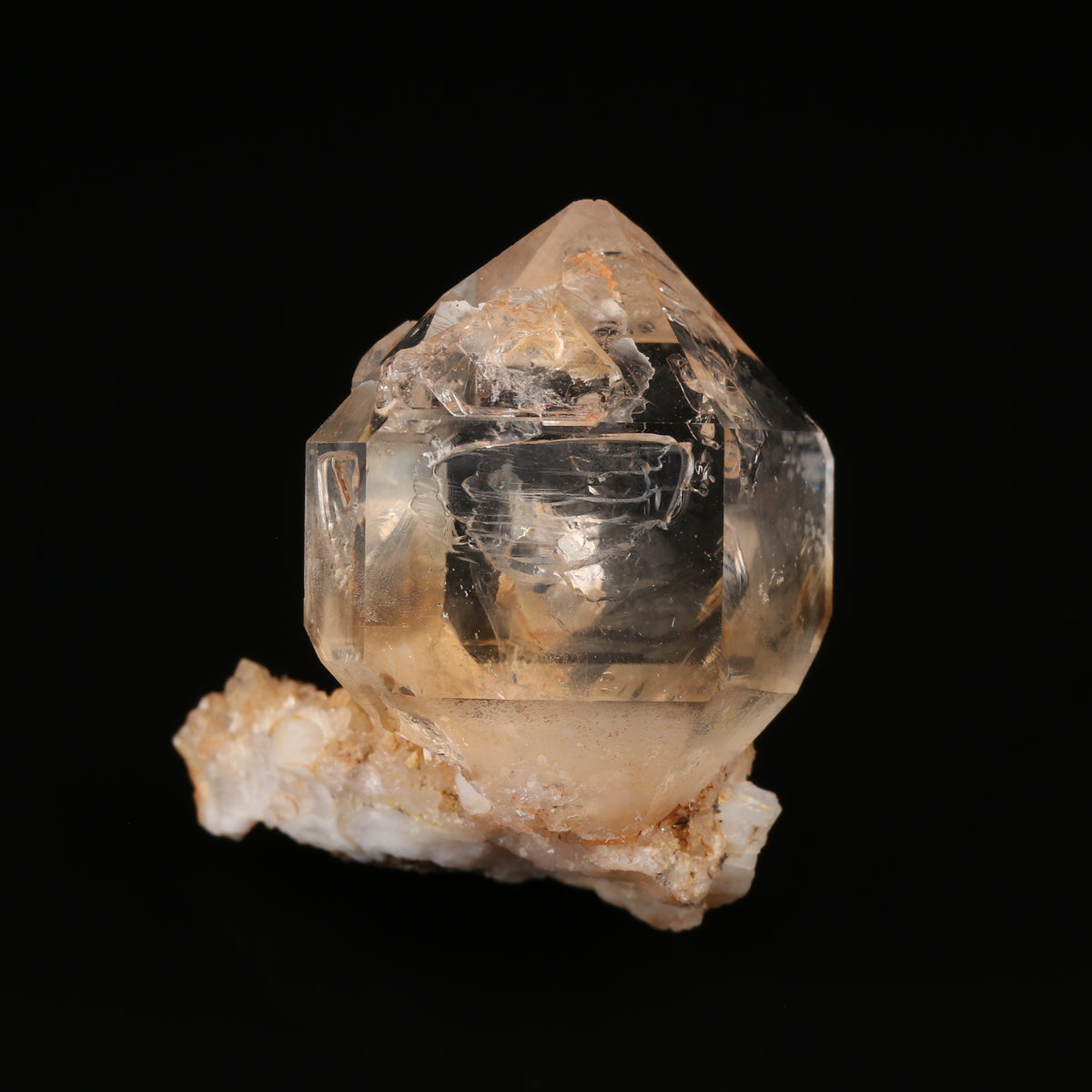Smoky Quartz on Matrix