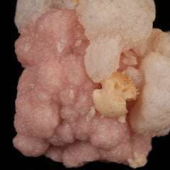 Manganoan Calcite on Rhodochrosite