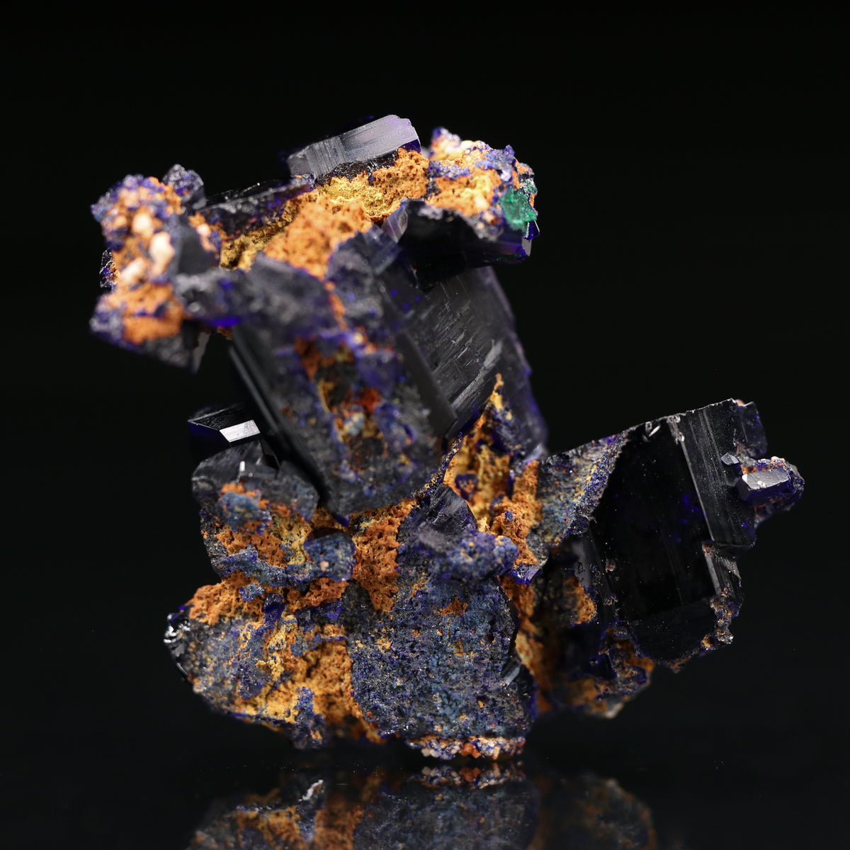 Malachite on Azurite Floater