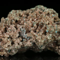 Plancheite on Native Copper and Calcite