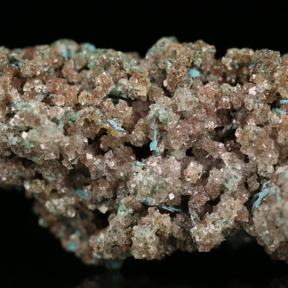Plancheite on Native Copper and Calcite