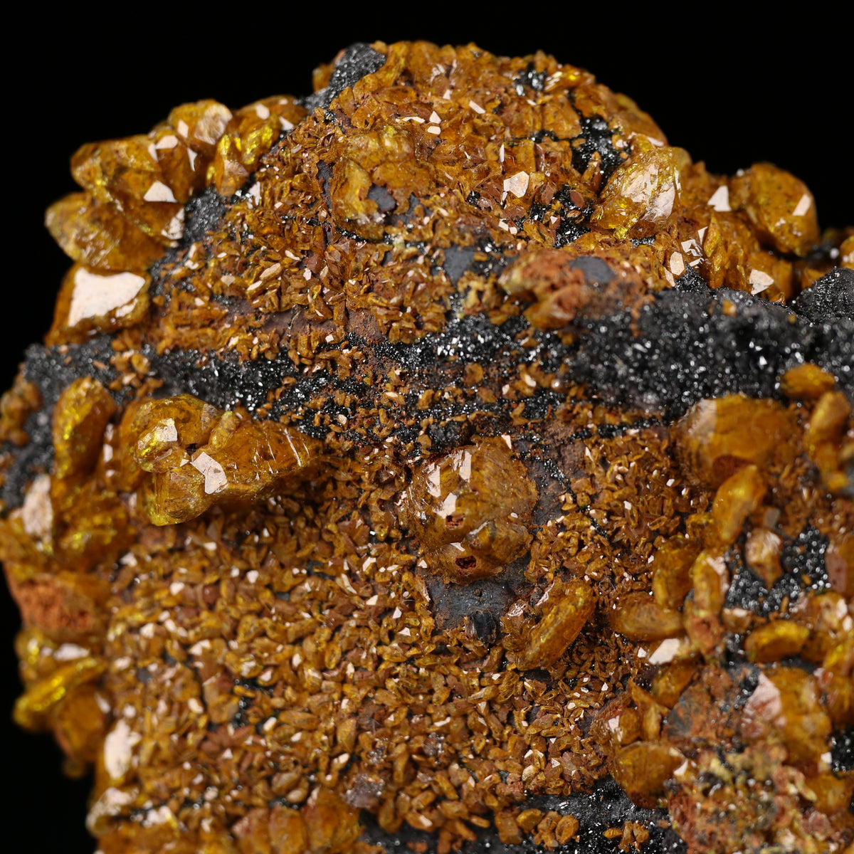 Sturmanite on Matrix