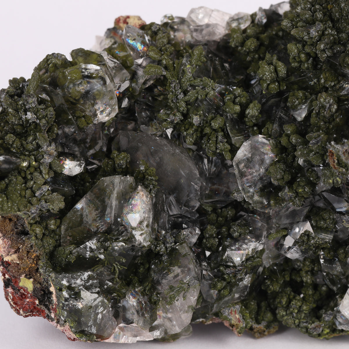 Mottramite In Calcite