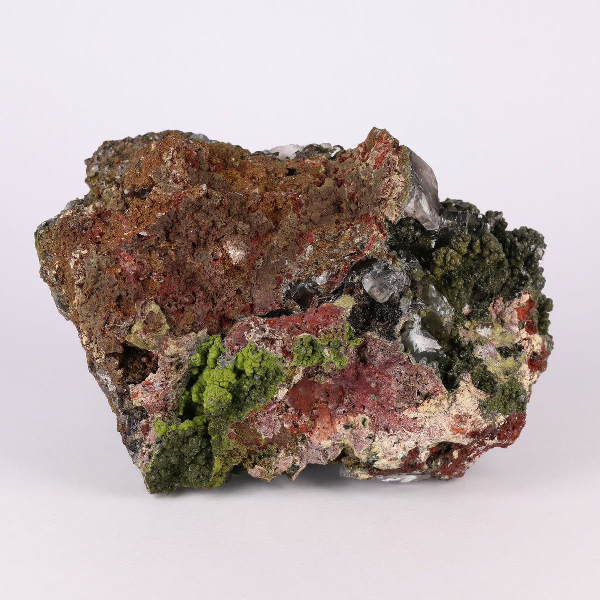 Mottramite In Calcite