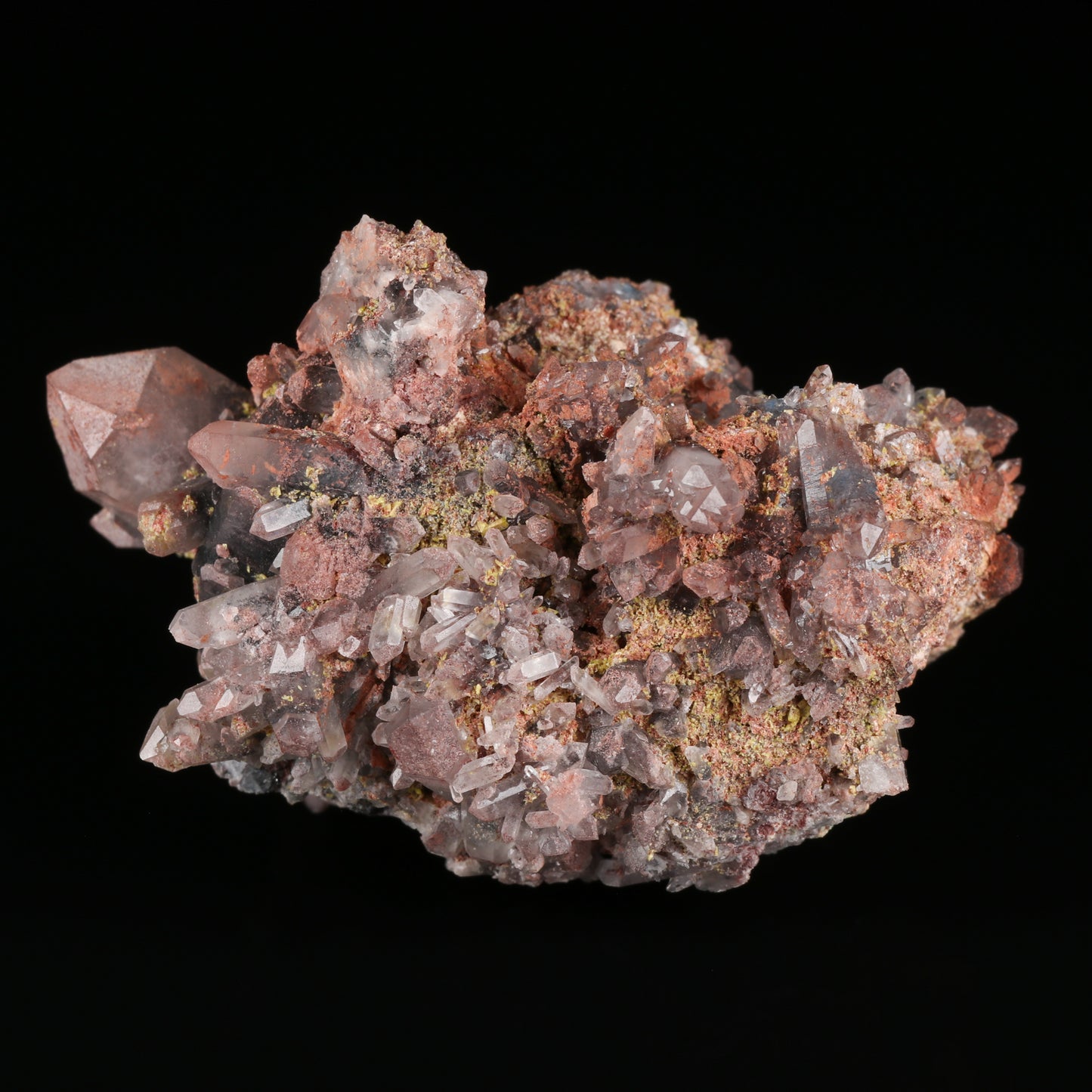 Epidote on Papagoite Incl Quartz