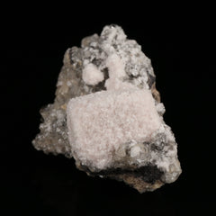 Bultfonteinite psm Hydroxyapophyllite with Calcite