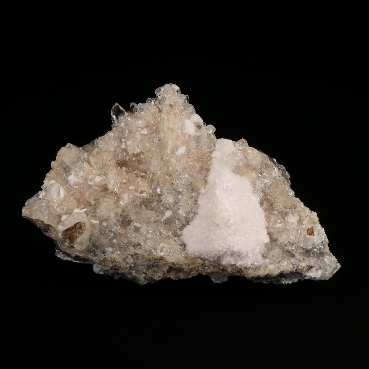 Bultfonteinite psm Hydroxyapophyllite with Calcite