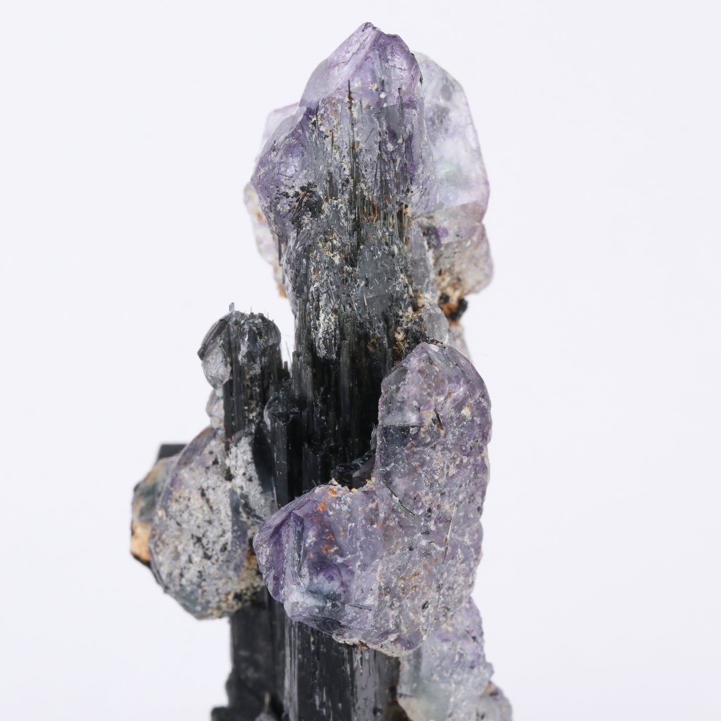 Fluorite on Schorl — photo 2