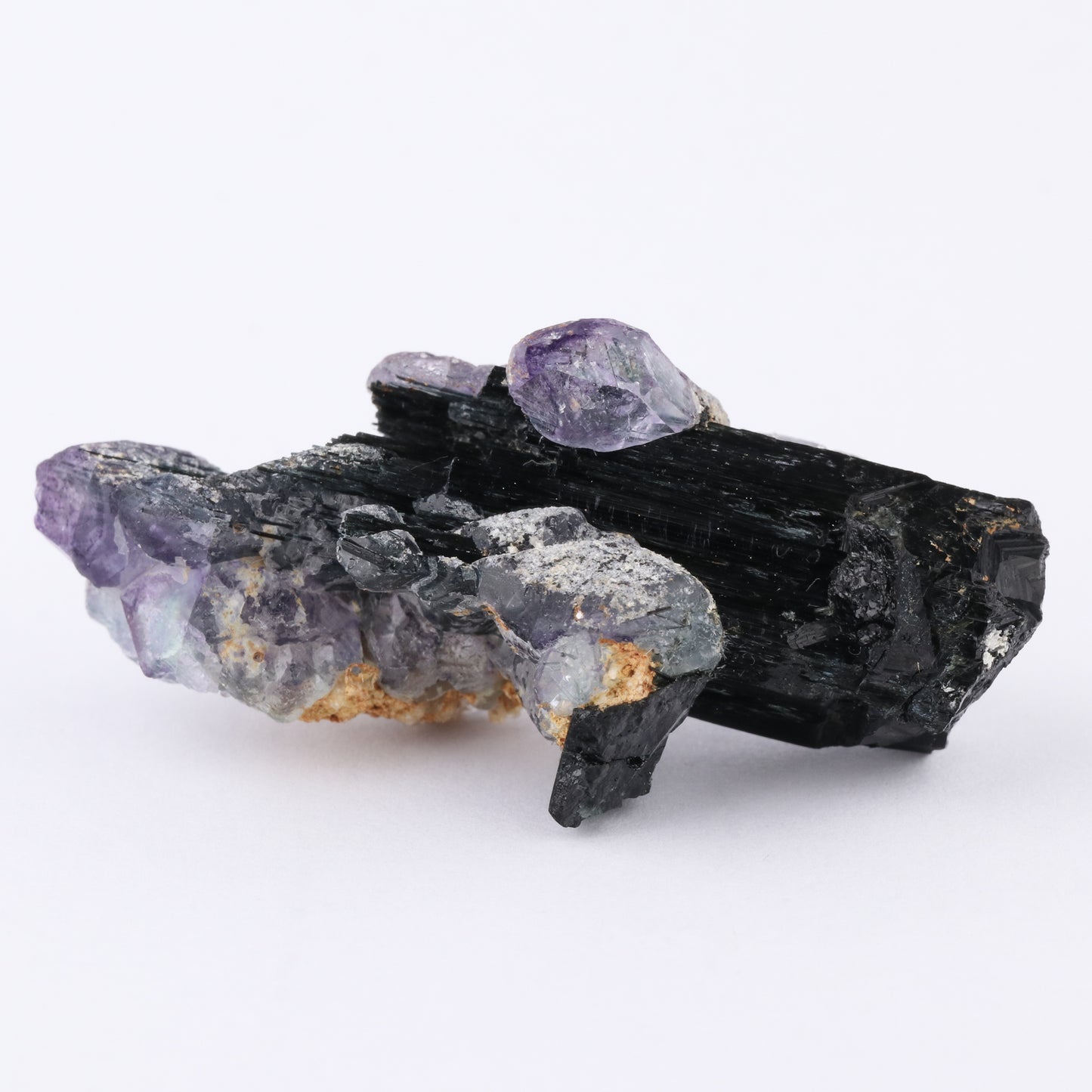 Fluorite on Schorl — photo 5