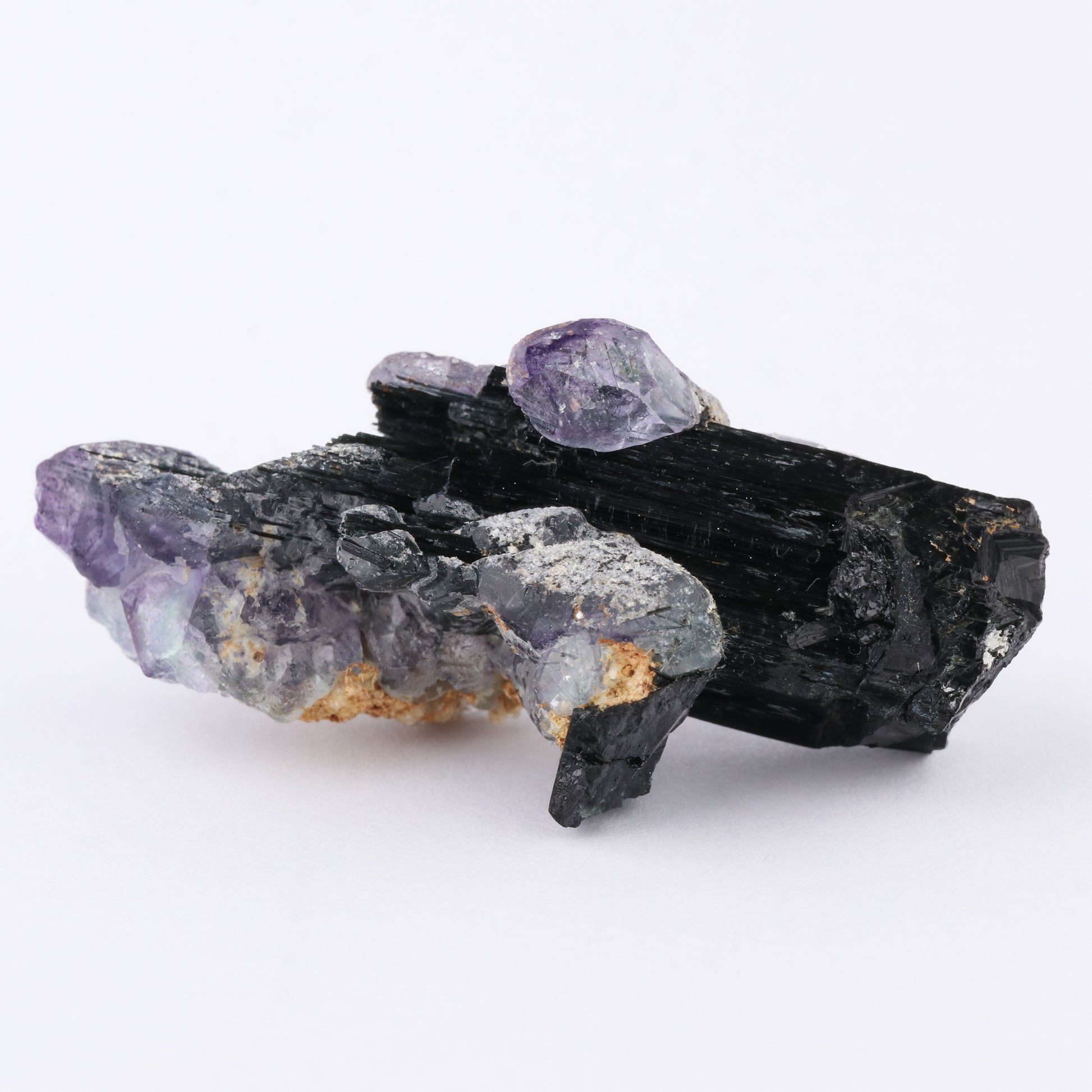Fluorite on Schorl — photo 5