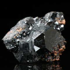 Hausmannite, Andradite Garnet on Hematite