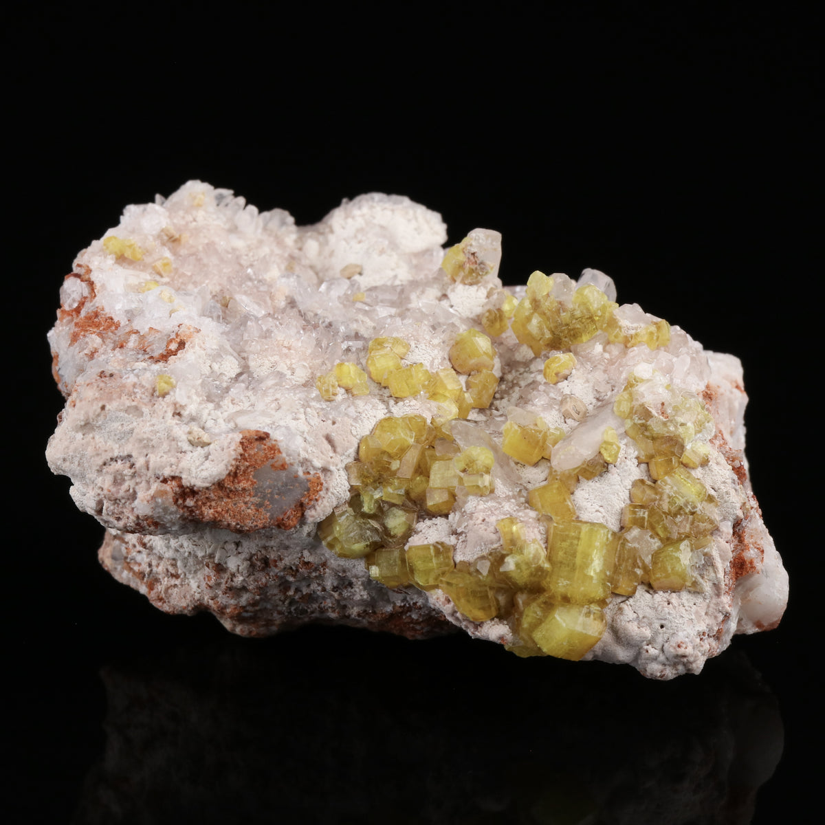 Ettringite on Calcite
