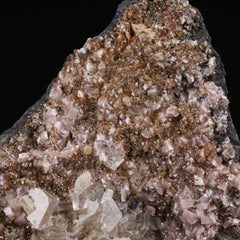 Baryte on Rhodochrosite