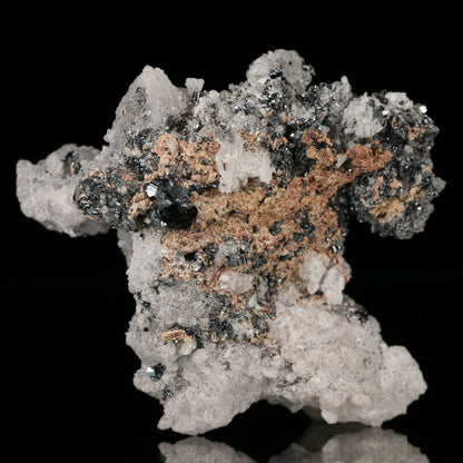 Hematite, Calcite, Andradite Garnet