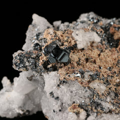 Hematite, Calcite, Andradite Garnet
