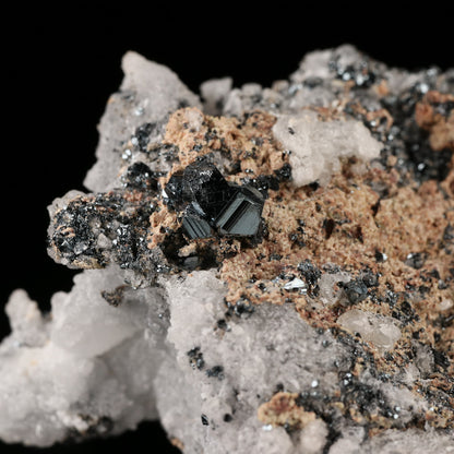Hematite, Calcite, Andradite Garnet