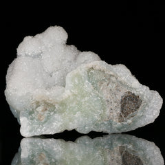 Hemimorphite on Smithsonite