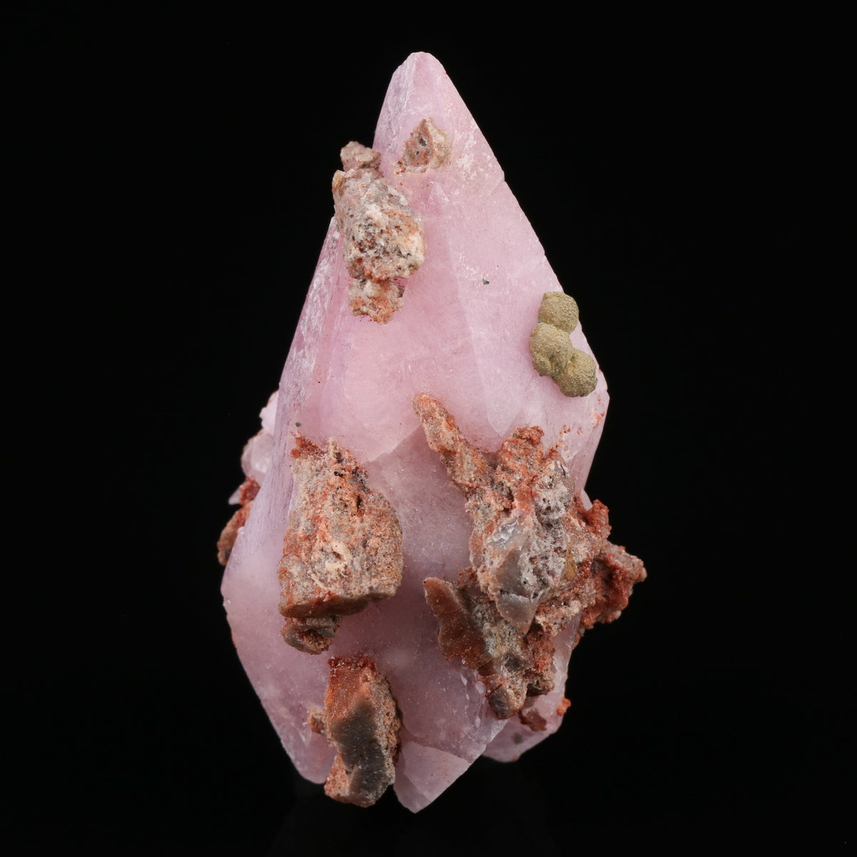 Kolwezite on Cobaltoan Calcite