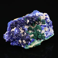 Cerussite on Malachite & Azurite