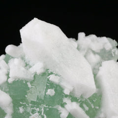 Apophyllite on Prehnite