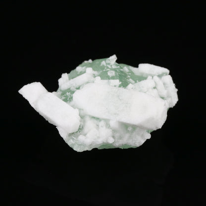 Apophyllite on Prehnite