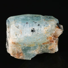 Schorl on Aquamarine