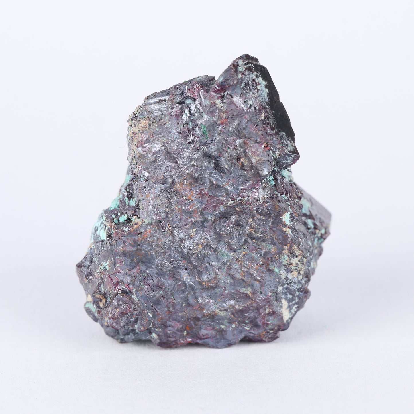 Cuprite on Malachite