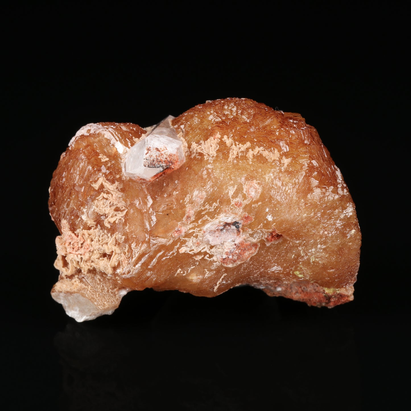 Calcite on Brucite