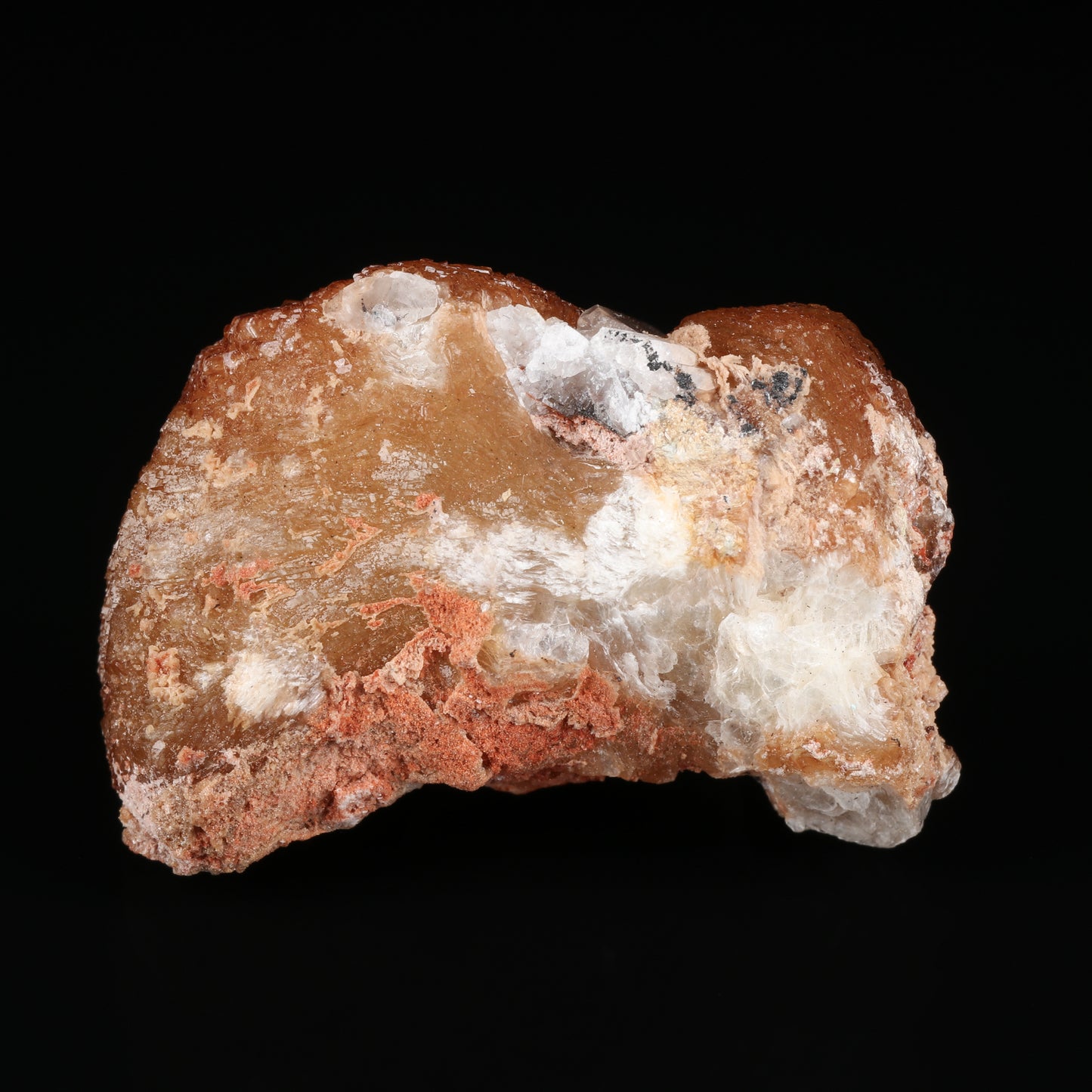 Calcite on Brucite