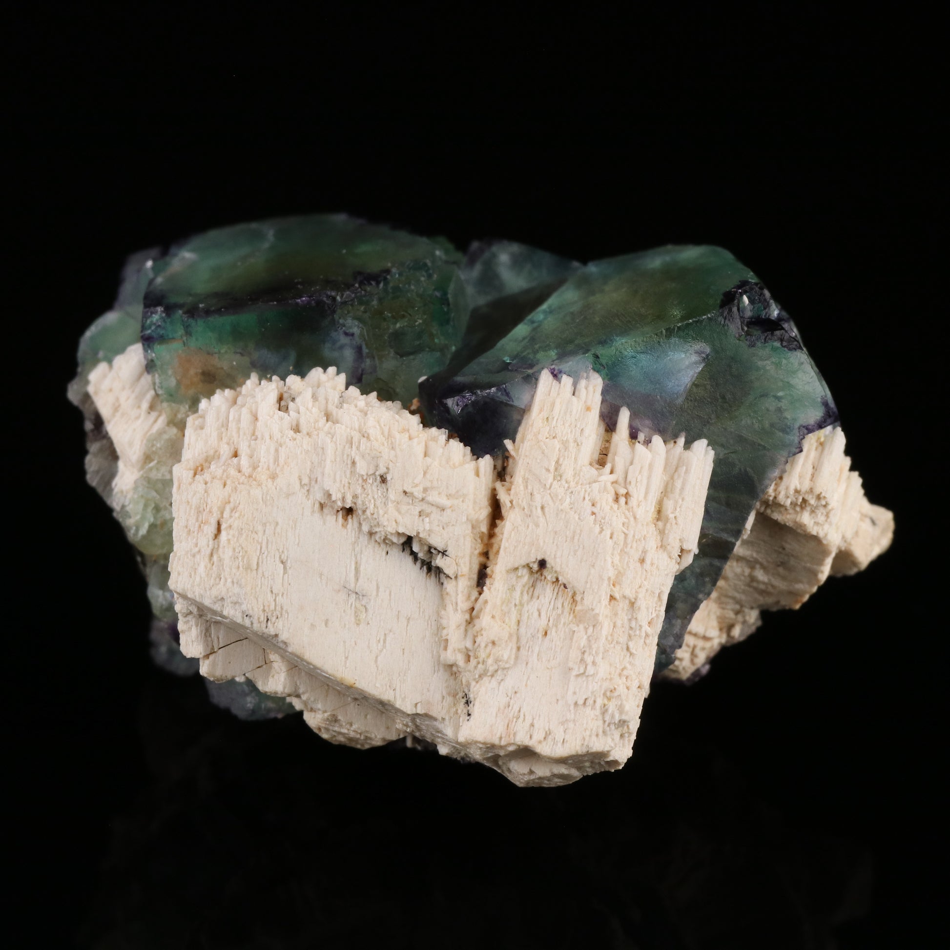 Fluorite on Feldspar — photo 3