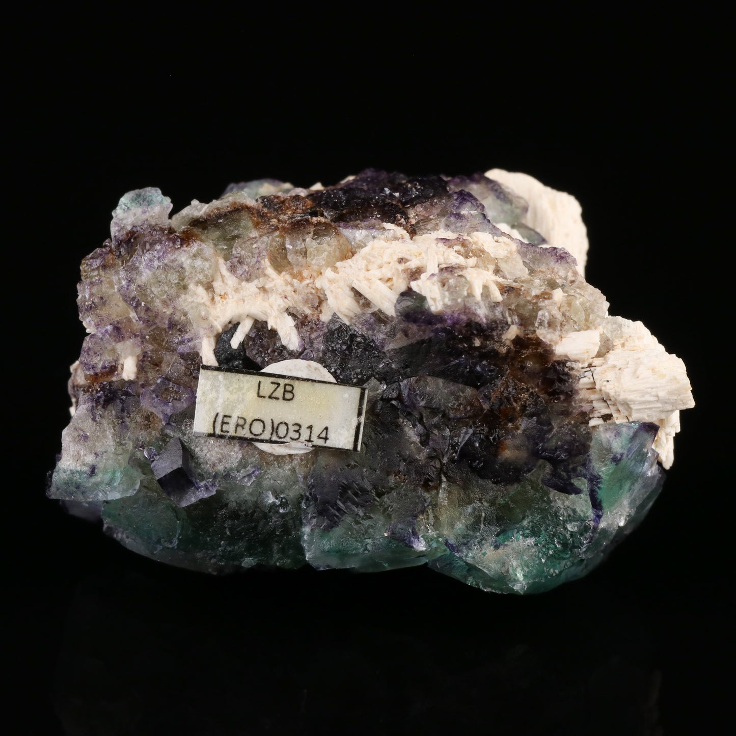 Fluorite on Feldspar — photo 4