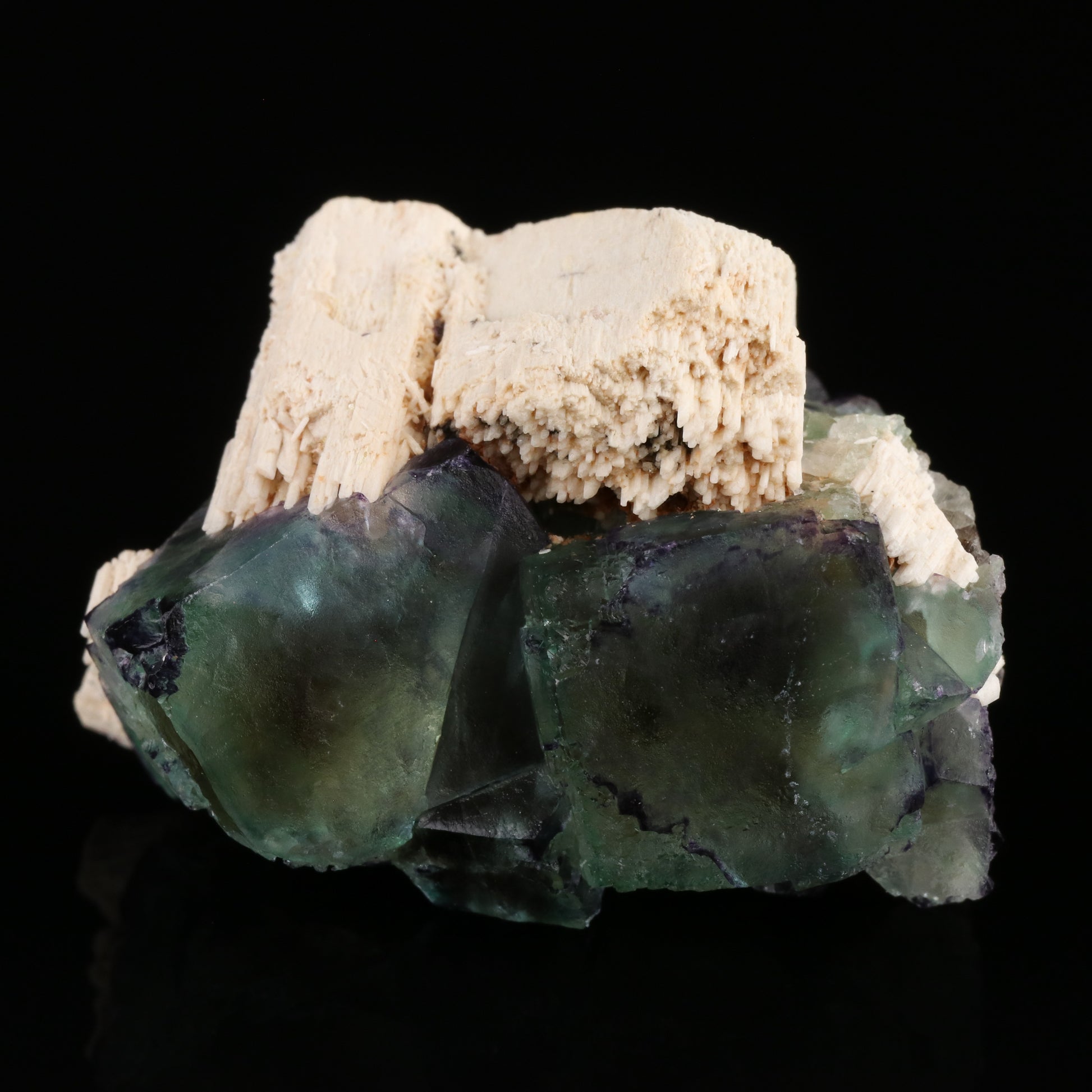 Fluorite on Feldspar — photo 5