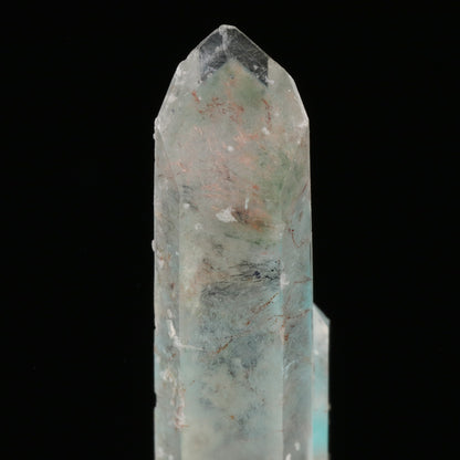 Ajoite & Native Copper in Quartz — photo 2