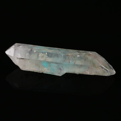 Ajoite & Native Copper in Quartz — photo 6