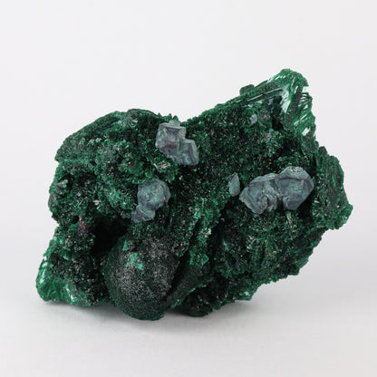 Cuprite on Malachite