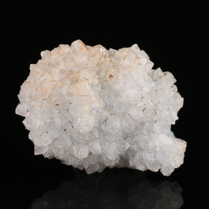 Quartz on Shattuckite — photo 2