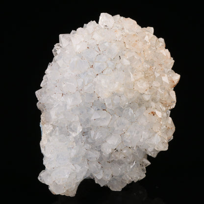Quartz on Shattuckite — photo 1