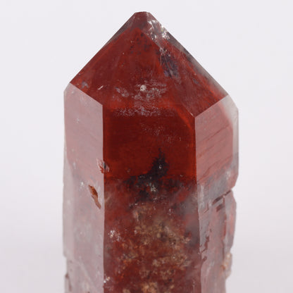 Red Hematite In Quartz