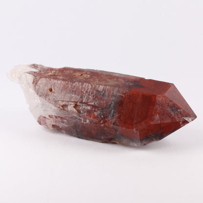 Red Hematite In Quartz