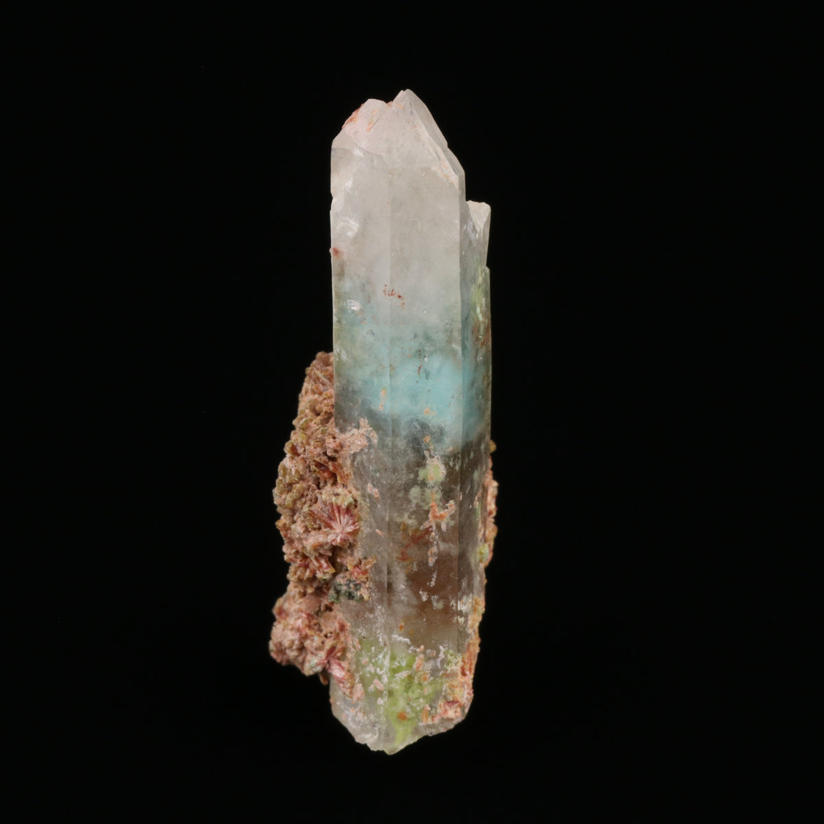 Ajoite in Quartz - photo 1