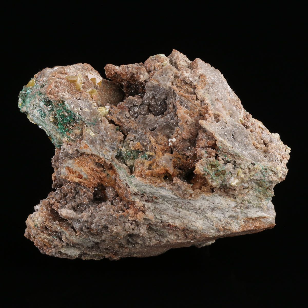 Wulfenite, Malachite(Ex the House of Gems) - photo 5