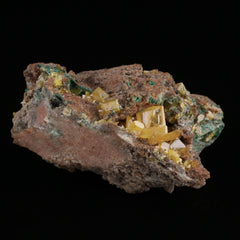 Wulfenite, Malachite(Ex the House of Gems) - photo 6