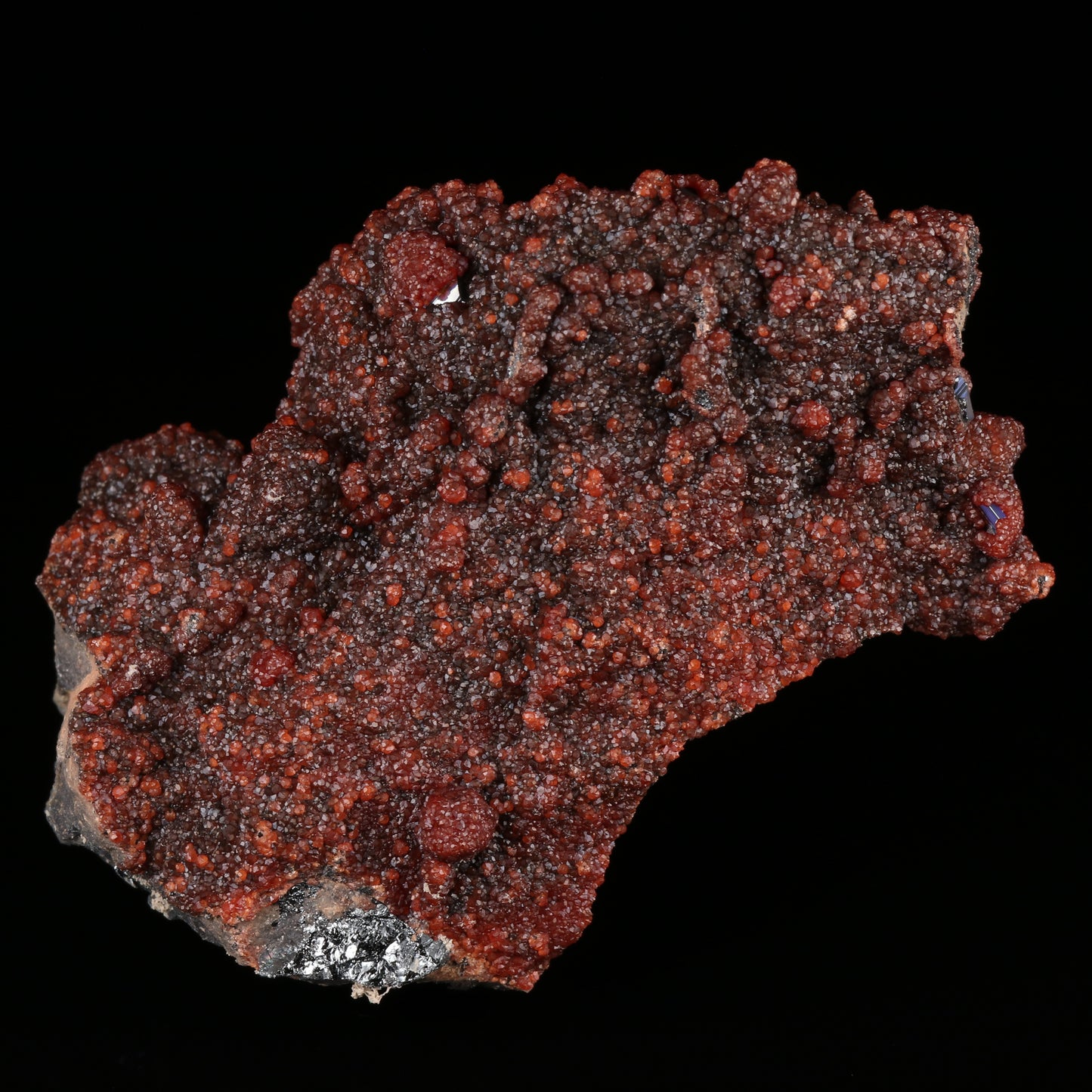 Andradite on Hematite