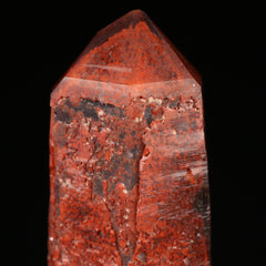 Red Hematite In Quartz
