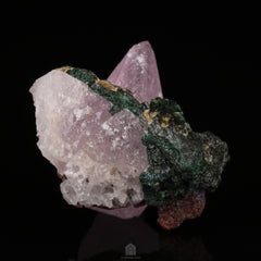 Cobaltoan Calcite on Matrix