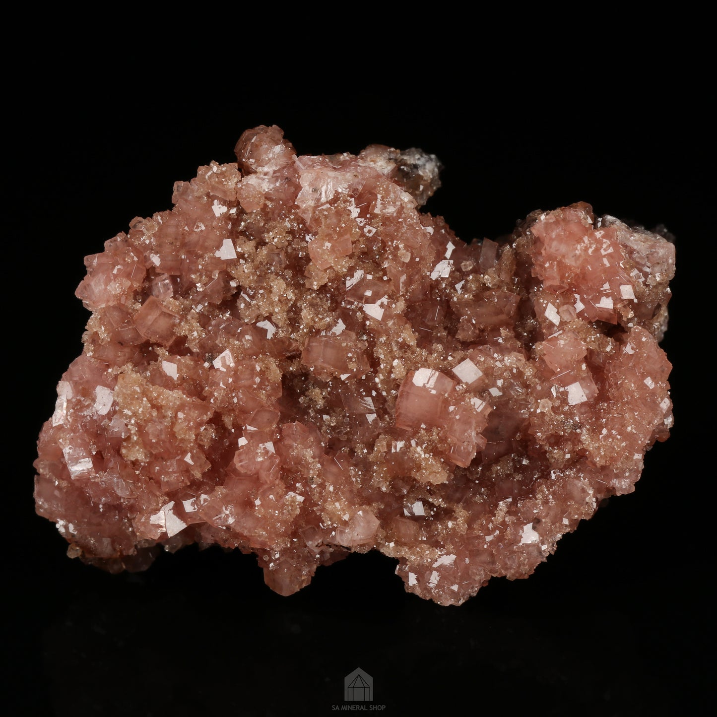 Rhodochrosite Cluster