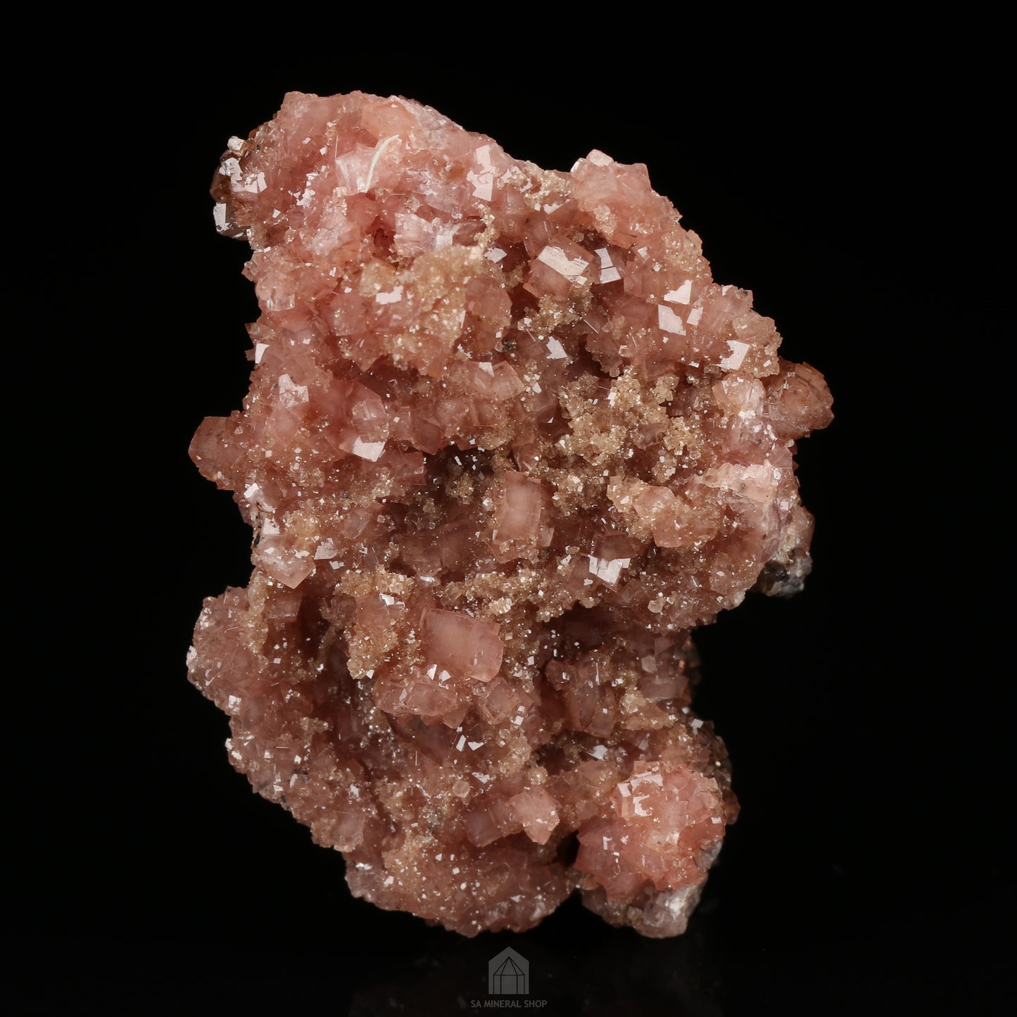 Rhodochrosite Cluster